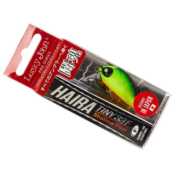 Воблер Lucky John Pro Series Haira Tiny Shallow Pilot F 3,3 см 301