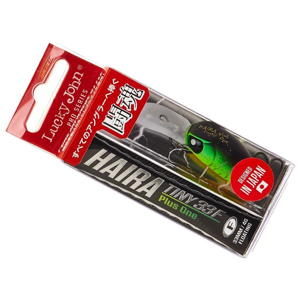 Воблер Lucky John Pro Series Haira Tiny Lbf Plus Foot 3,3 см 301
