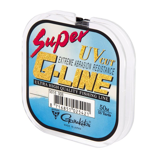 Леска монофильная Gamakatsu G-Line Super (50 м) Ø 0.10 мм