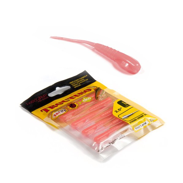 Твистеры съедобные Lucky John Pro Series Troutino (5,3 см/10 шт) S20