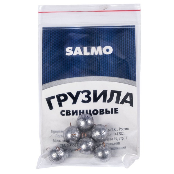 Груз-головки Salmo Чебурашка 18 г/6 шт