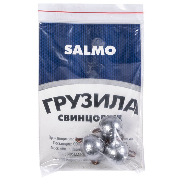 Груз-головки Salmo Чебурашка 34 г/3 шт