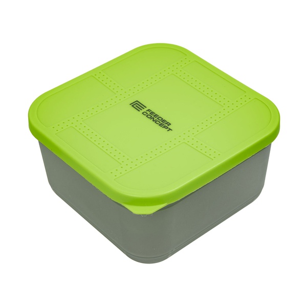 Коробка для прикормки Feeder Concept Bait Box (с вентилируемой крышкой и лотком) 1600 мл