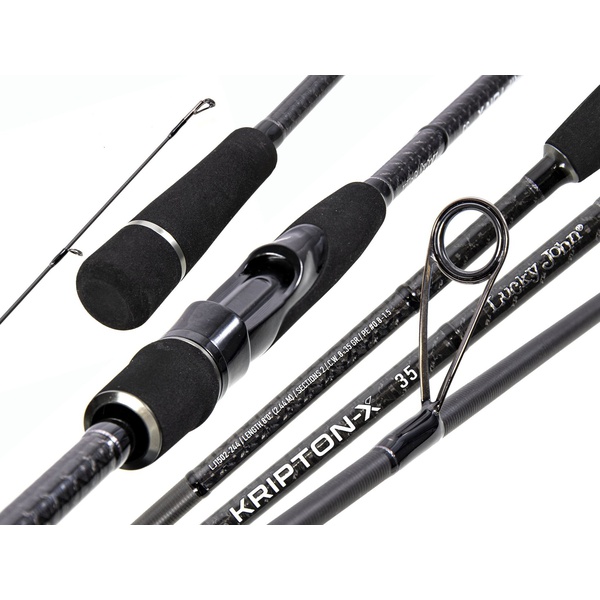 Спиннинг Lucky John Kripton-X 2.44 м/тест 8-35 г