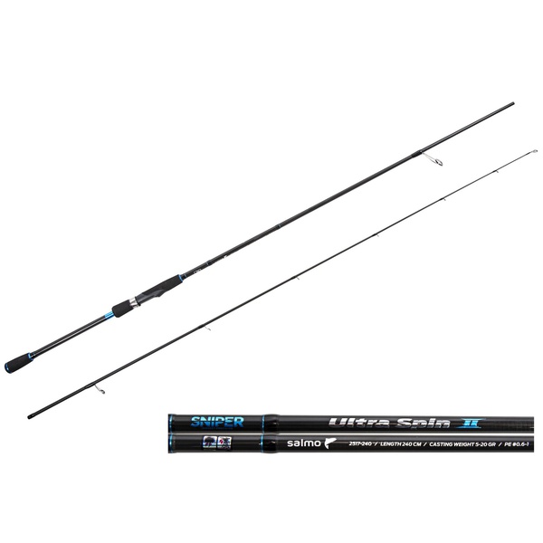Спиннинг Salmo Sniper Ultra Spin II 2.4 м/тест 5-20гр