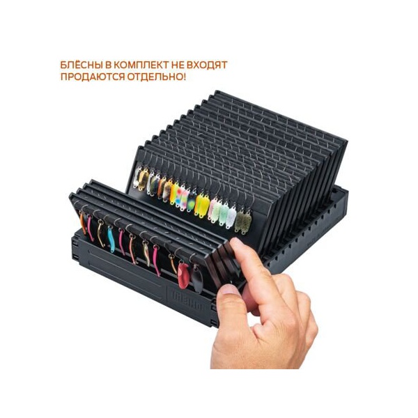 Картотека для блесен Meiho Flap Board