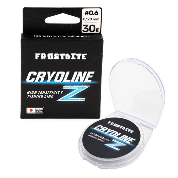 Леска Frostbite Cryoline Z (прозрачная, 30 м) d-0,128 мм