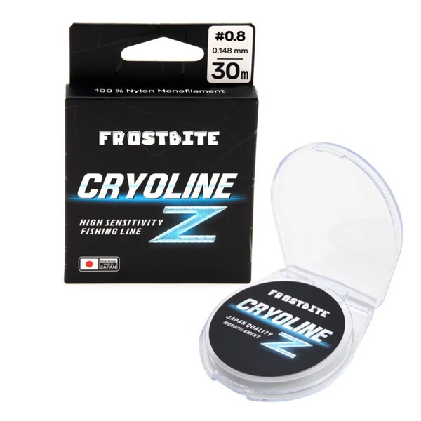Леска Frostbite Cryoline Z (прозрачная, 30 м) d-0,148 мм
