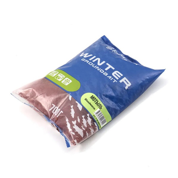 Прикормка Yaman Winter Bloodworm зимняя, 700 г (мотыль)