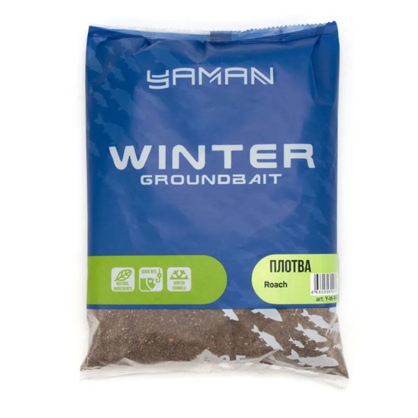 Прикормка Yaman Winter Roach зимняя, 700 г (плотва)