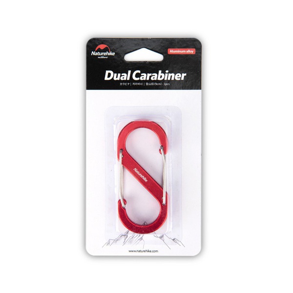 Карабин Naturehike NH20GS004 (S-Type) 9 см/1 шт