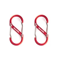 Карабин Naturehike NH20GS004 (S-Type) 5 см/2 шт