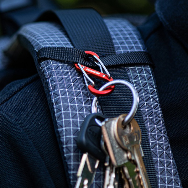 Карабин Naturehike NH20GS004 (S-Type) 4 см/4 шт