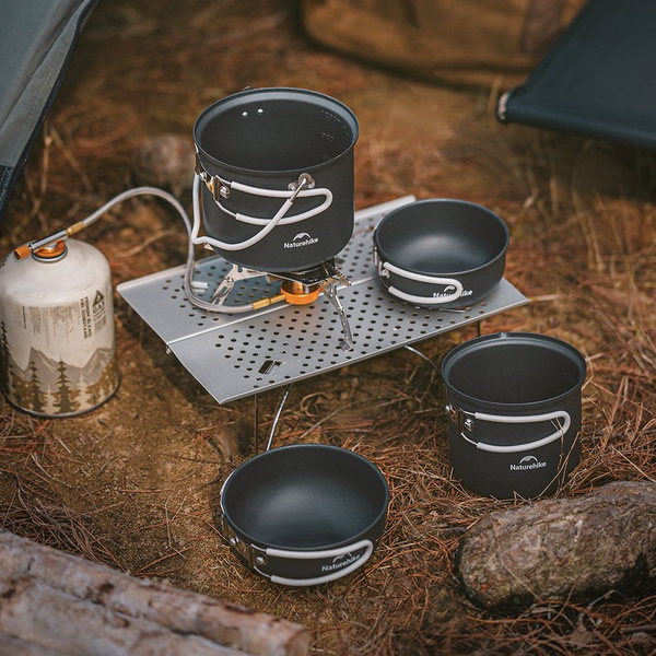 Набор посуды Naturehike NH18T018-G (4 в1)