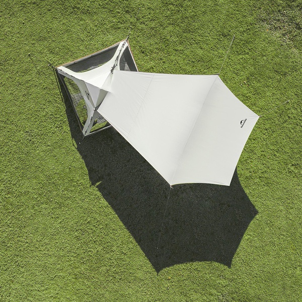 Палатка Naturehike Ango Automatic CNK2550WS010 (3-х местная, малая, c навесом) бежевый с коричневым