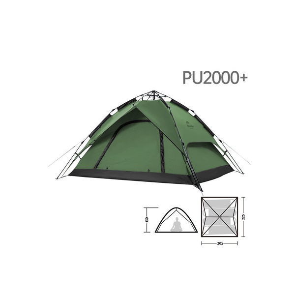 Палатка Naturehike Automatic NH21ZP008 (4-х местная)