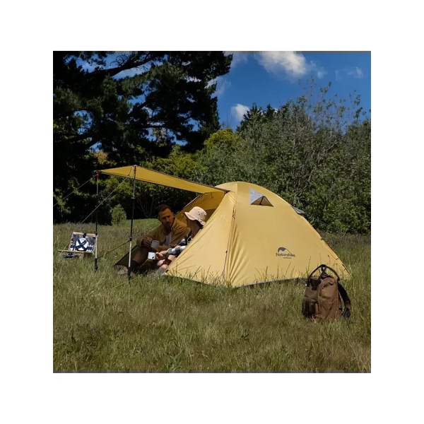 Палатка Naturehike P-Series NH18Z033-P 210T/65D (трехместная) песочный