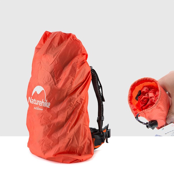 Чехол для рюкзака Naturehike NH15Y001-Z (водонепроницаемый) оранжевый, 30-50 л