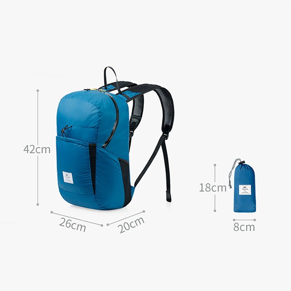 Рюкзак Naturehike NH17A012-B Ultra-Light (18 л) синий