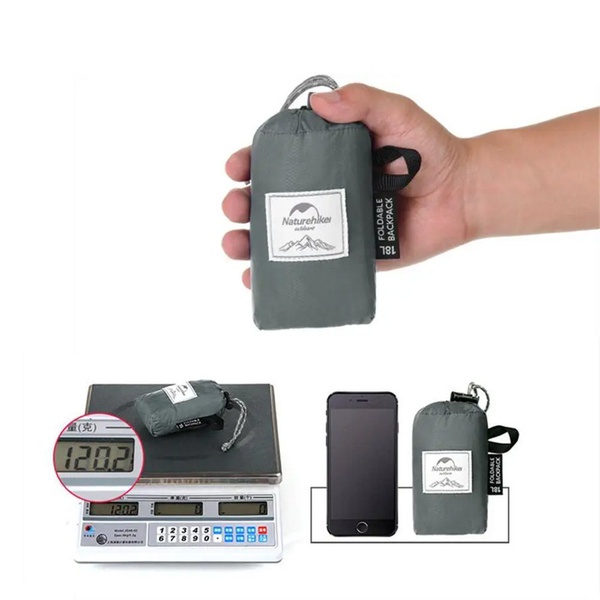 Рюкзак Naturehike NH17A012-B Ultra-Light (18 л) серый