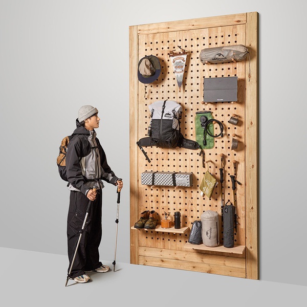 Рюкзак Naturehike Helium CNK2300016 (30+5 л) коричневый с черным