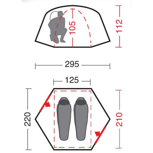 Палатка Nova Tour Битл 2