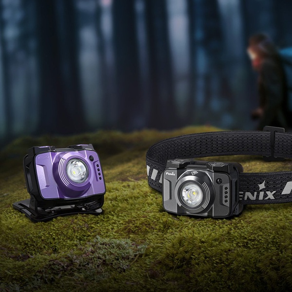 Фонарь налобный Fenix HL12R V2.0 (500 лм) фиолетовый