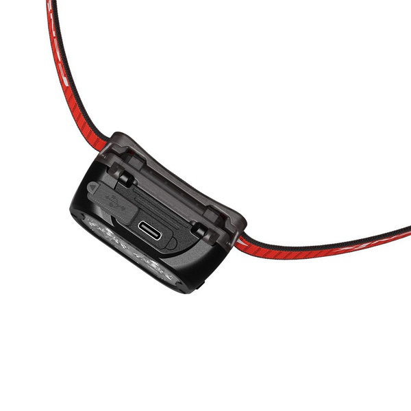 Фонарь налобный Fenix HL18R-T V2.0 (800 лм) черный/красный