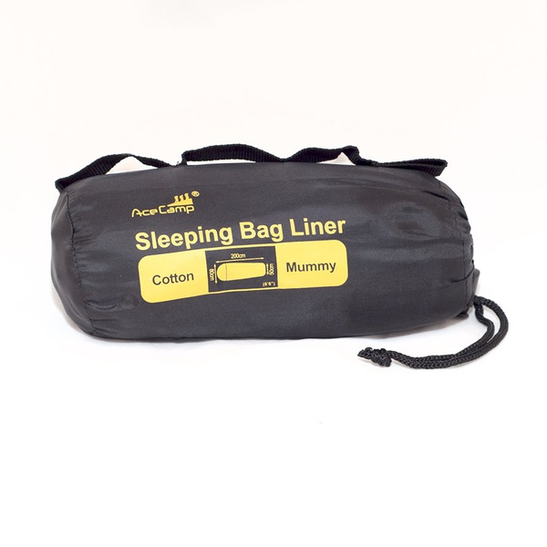 Вкладыш в спальный мешок AceCamp Sleeping Bag Liner (cotton, 80х200х50)