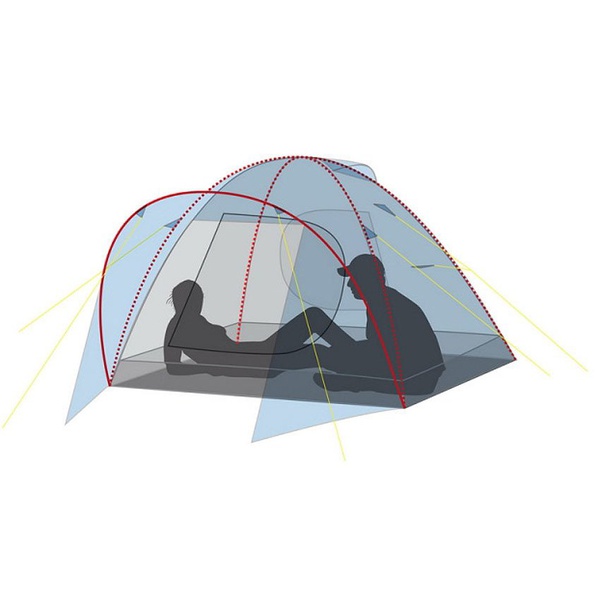 Палатка Canadian Camper Karibu 3 royal