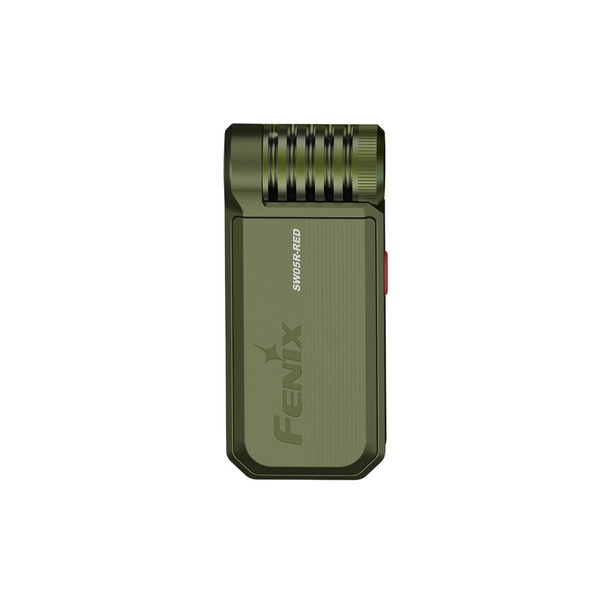 Фонарь Fenix SW05R-RED с красной подсветкой (150 лм) зеленый