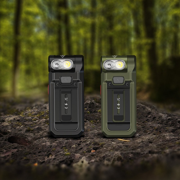 Фонарь Fenix SW05R-RED с красной подсветкой (150 лм) зеленый