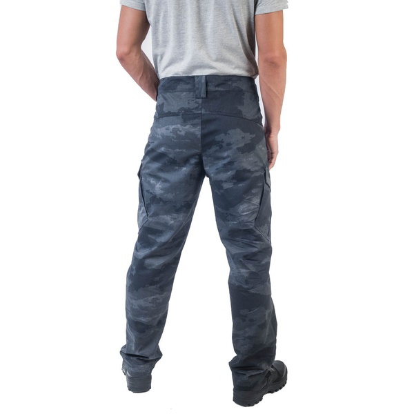 Брюки Тритон Беркут (хлопок, 245г) серо-чёрные