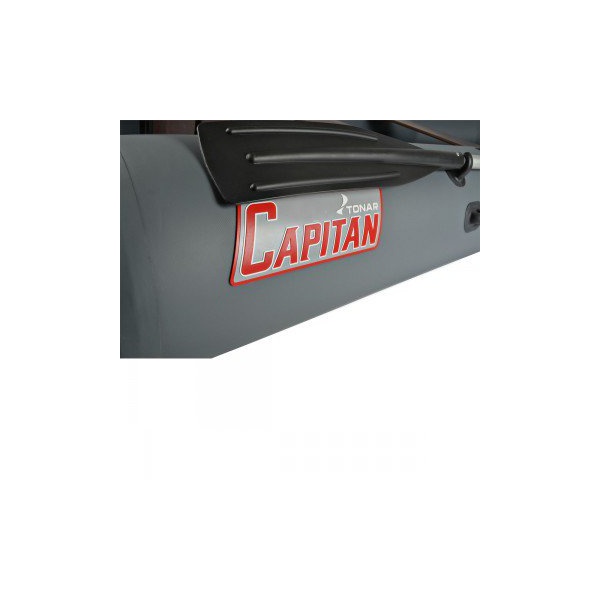 Лодка моторная Тонар Капитан 260Т серый