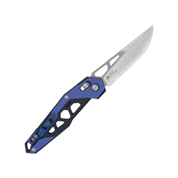 Нож складной SRM Mecha 9225 синий, рукоять - G10