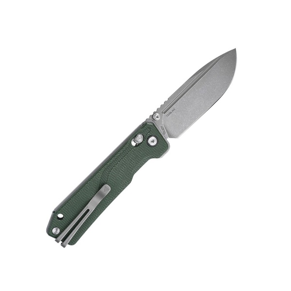 Нож складной SRM Rubik 7228B серо-зеленый