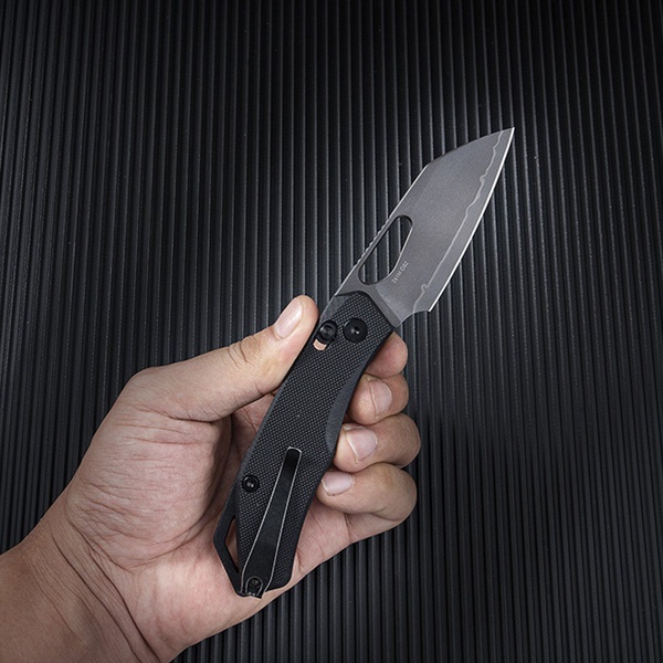 Нож складной SRM Cub 261M чёрный, покрытие — черное PVD