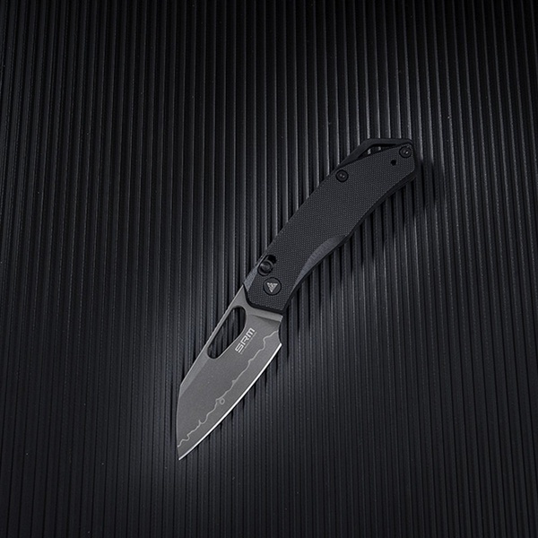 Нож складной SRM Cub 261M чёрный, покрытие — черное PVD