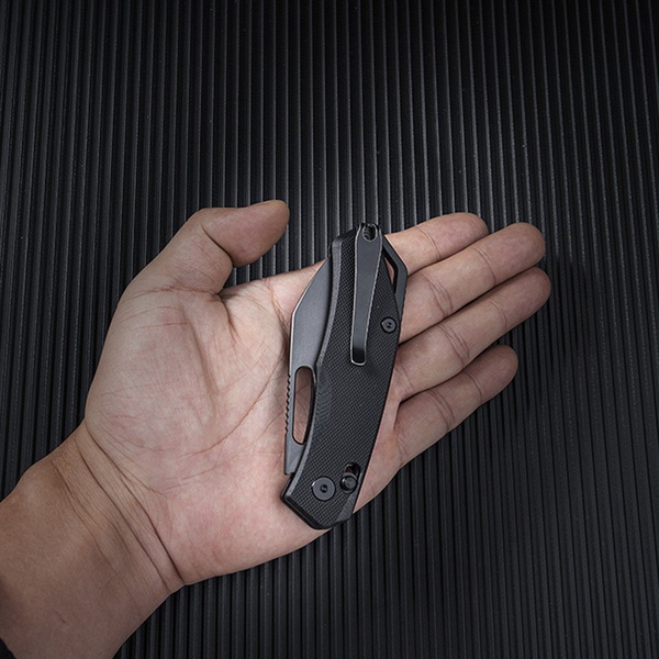 Нож складной SRM Cub 261M чёрный, покрытие — черное PVD