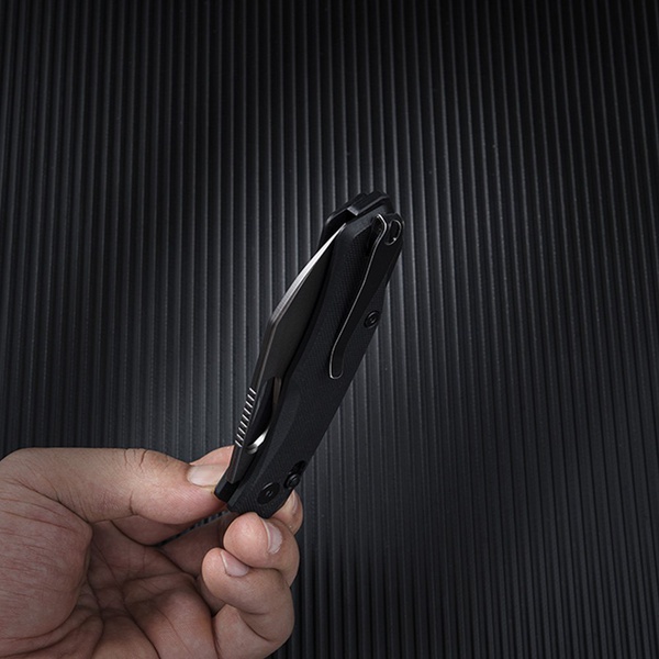 Нож складной SRM Cub 261M чёрный, покрытие — черное PVD