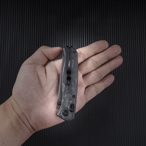 Нож складной SRM Medal 255L чёрный, покрытие — черный PVD