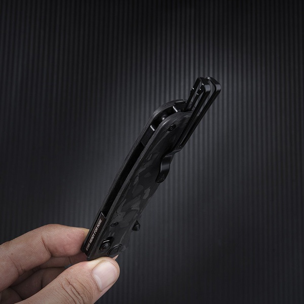 Нож складной SRM Medal 255L чёрный, покрытие — черный PVD