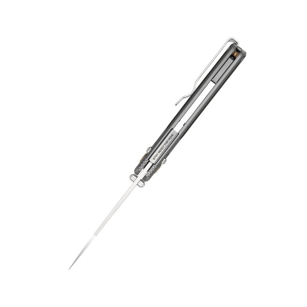 Нож складной SRM Medal 259L алюминий с эбеновым деревом, покрытие — сатинированное