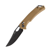 Нож складной SRM Retreiver 9201 коричневый, покрытие — blackwash