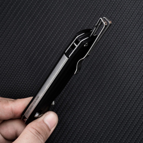 Нож складной SRM Terrier 258L чёрный, покрытие — сатинированное