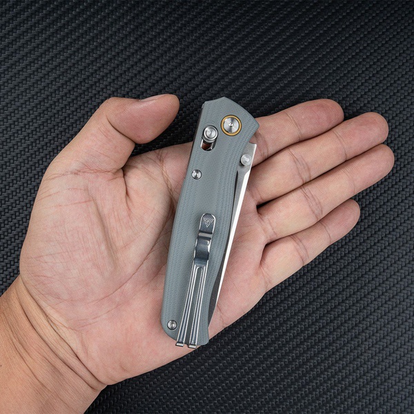 Нож складной SRM Medal 255L серый, покрытие — сатинированное