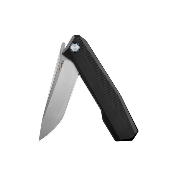Нож складной Ruike P166 чёрный, покрытие — stonewash