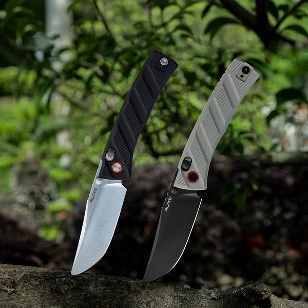 Нож складной Ruike P856 серый