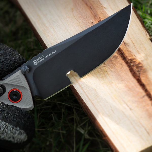 Нож складной Ruike P856 серый