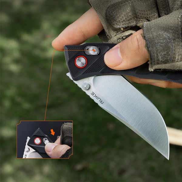 Нож складной Ruike P856 чёрный